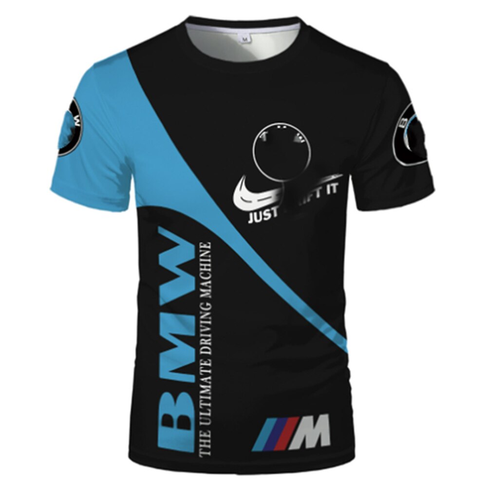 2023 F1 Motorcycle Sports Male T Shirts Motorrad for BMW Mens Cropped Motorcycle KidsTees Moto Racing Team Summer T-shirts