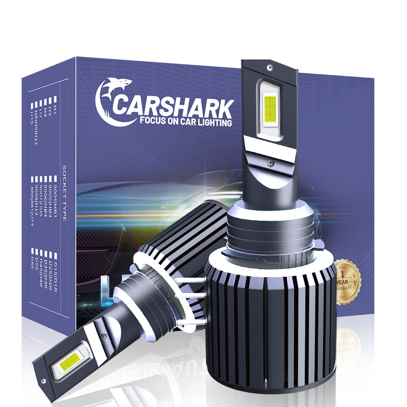 Carshark H15 LED Bulbs Canbus No Error 80W 20000LM Car Lights For Audi Mercedes Benz BMW Volkswagen Golf Daytime Running Lights
