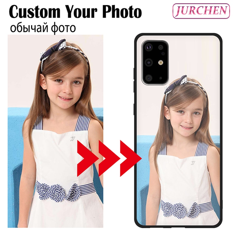 JURCHEN Custom Photo Case For Samsung Galaxy A11 A12 A13 A22 A23 A32 A04S A73 A33 A53 F12 F52 M13 M32 M52 M33 A22S A5 A3 2017 5G